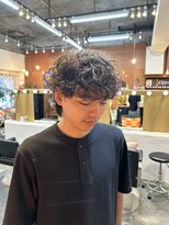 チャプター 問屋町(chapter)&nbsp;波巻きスパイラルパーマケアパーマ眉毛カット