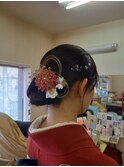カッコイイ系ヘアセット