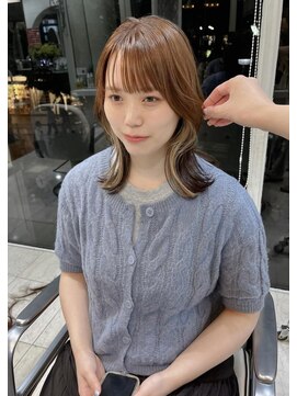 オブヘアージユウガオカ(Of HAIR Jiyugaoka) 【インナーカラーミディアム】