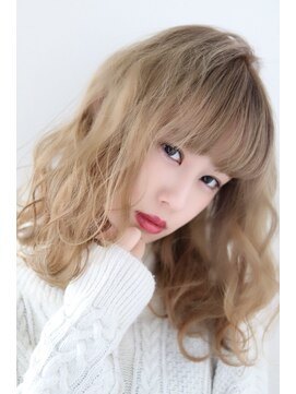 レム 仙台店(L.E.M) 《L.E.M仙台店 》ゆるふわブロンドミディ/及川翔