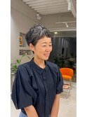 【抜け感×上品】美シルエットショートヘア/茅ヶ崎