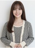 忙しい30代に人気！越谷の時短セミロング×ヘーゼルグレージュ