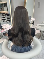 ロンドルピナス 小倉(Lond Lupinus)&nbsp;黒髪カタログ/オリーブグレー/ココアベージュ/小顔に見せるヘア