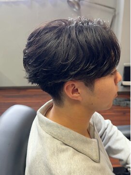 リ メイロ(Re.Meiro) フェザーパーマ【メンズ/パーマ/眉毛/沖縄市/美里】