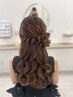 ◆人気NO.1◆［土日祝］似合わせヘアセット　￥3,520　※早朝料金なし