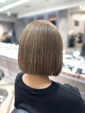 エル ヘアサロン なんば店(eL) ミルクティーベージュ★AYUMI