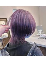 アンティーク(Antique)&nbsp;wolf　cut　×　purple