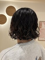 ラヴィズム 栄店(LUVISM)&nbsp;ミディアム/ボブ/レイヤー/顔周りレイヤー/艶カラー/パーマ