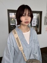 ボウ 本町(BOW)&nbsp;レイヤーボブ×ピンクブラウン[本町/堺筋本町/北浜/淀屋橋]