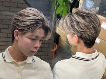 ラフ メンズサロン(LAFF)の写真/メンズバレイヤージュで差をつける！デザインカラーが得意なサロンで最旬スタイル提案☆