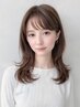 【外国人風ツヤ透明感】イルミナカラーorアディクシーTOKIO〈5step〉10000