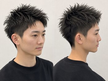 サロン ハナノ(Salon Hanano)の写真/メンズの魅せ方を熟知したプロの技術でON/OFFどちらもキマる！最新トレンド～定番まで幅広くご提案します◎