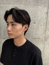 美容室 ル クラージュ&nbsp;ナチュラル毛流れセンターパート