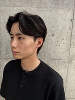 美容室 ル クラージュ ナチュラル毛流れセンターパート