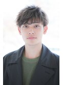 ツーブロ刈り上げマッシュ　20代30台　韓国風パーマ