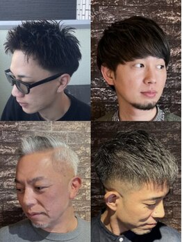 スウェル 七隈四ツ角店(SWELL)の写真/【七隈駅徒歩1分】忙しいビジネスマンの方に上質なカットやシェービングでワンランク上の清潔感を。