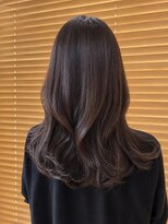 オーガニックエコ 川越(organic+eco) 20代30代秋くびれミディ/イルミナカラーブラウン/髪質改善