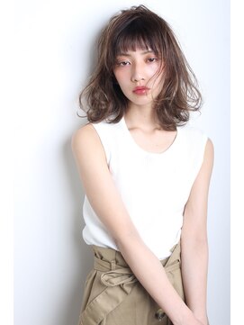 ヘアーアートシフォン 川口東口店(hair art chiffon) チョコレートアッシュor大人ガーリーのプリカールスタイル