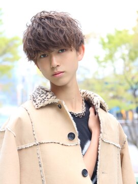 ネイビー(NAVY) プレミアムマッシュショート