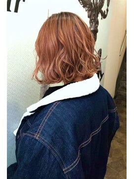 レジュール Rejouir 切りっぱなしボブでミルクティカラー 20代30代40代50代