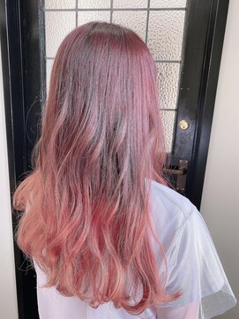 アゴーグ(agog) グラデーションピンクベージュ