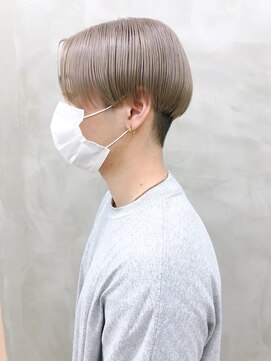 スー 渋谷(suu) ＊【SUN】メンズハイトーンミルクティーベージュ＊