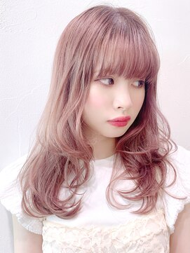 アルバム 新宿(ALBUM SHINJUKU) ワンカールレイヤー_くびれヘアビタミンカラー_68563