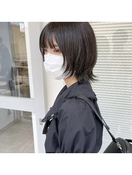 ミント(mint) ショートウルフ/ウルフカット/ボブウルフ/ブルージュ