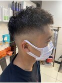 【ZEST立川 三谷海斗】メンズフェード×ツイストパーマ