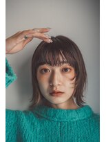 フラミューム 藤枝(flammeum)&nbsp;顔周りミニボブウルフ