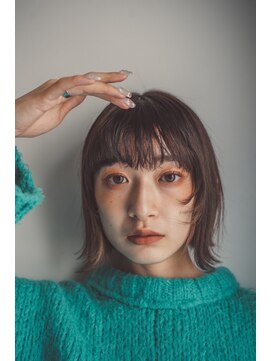 フラミューム 藤枝(flammeum) 顔周りミニボブウルフ