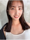 艶髪 ストレート