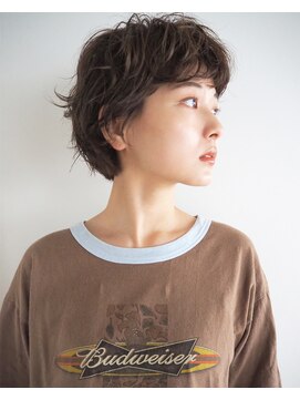 サンド クリア 横浜本店(sand clear) ぱつっとボブ/くびれヘア/韓国/メルティカラー[横浜駅/ショート]