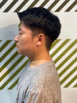 バーバーバー 四谷(BARBER-BAR) ワンセクションジェットスタイル