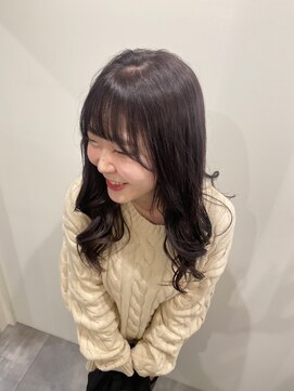 ユニコ(unico) ラベンダーカラー/小顔カット/ピンクグレージュ