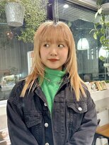 ゼスト クレス(ZEST Cres)&nbsp;【立川CRESまなと】顔周りレイヤー×ペールカシスオレンジ