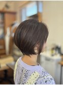 愛されショートボブ