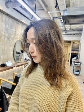 ベンジー 蔵前ii店(benji) 【benji 蔵前】レイヤースタイル×ベージュカラー◎蔵前/浅草