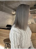 〈門前仲町 マンツーマン〉ブリーチありシルバー