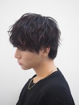 波巻きパーマ/ツイストスパイラル/ツーブロック/刈り上げ
