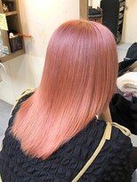 ヘアリゾート粋 ウナム 新宿東口店(enam)&nbsp;ブリーチカラー/シアーピンク
