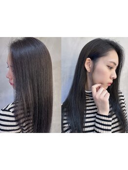 【大人女性の白髪染め・美髪ケア】Aujuaソムリエによるエイジングケア◆髪質に合ったオーダーメイド施術を*