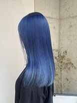 キャンバスアニュー 川崎(canvas anew.)&nbsp;ロング ブルー／ハイトーンカラー／川崎