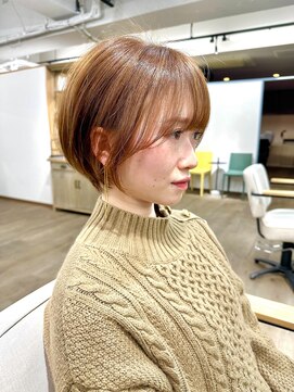 ルアン 上通り(ruen) 大人可愛い丸みショート　熊本　ruen  上通り　山田大貴