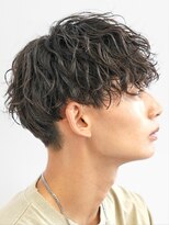 バイフィフス 原宿/表参道(by fifth)&nbsp;メンズウルフ波巻きツイストスパイラルMIXツーブロックパーマ