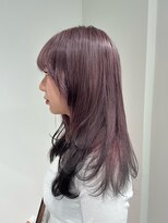 エゴ 池袋(EGO)&nbsp;ラベンダーピンク/エンドカラー/裾カラー/レイヤーカット