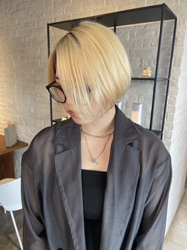 クラン バイ ナチュラル(clan by Natural) ブロンドカラー/ハイトーンショート/ハンサムショート