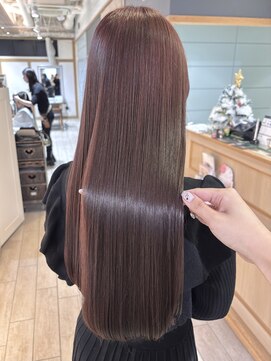 プラグ バイ ネオリーブ(plug by neolive) 似合わせカット×髪質改善[髪質改善/縮毛矯正/韓国]T