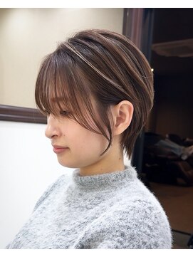 ミユーズ 表参道(Miyu's) 白髪ぼかしハイライトカラー