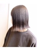 透明感抜群♪20代30代ダブルカラーブリーチグレージュアッシュ